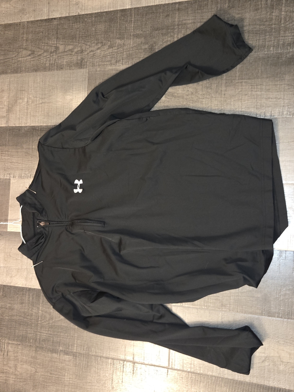Under Armour Black Quarter-Zip Performance Jacket